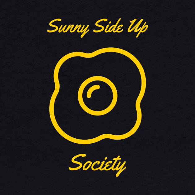 Sunny Side Up Egg Society Outline by InkyArt